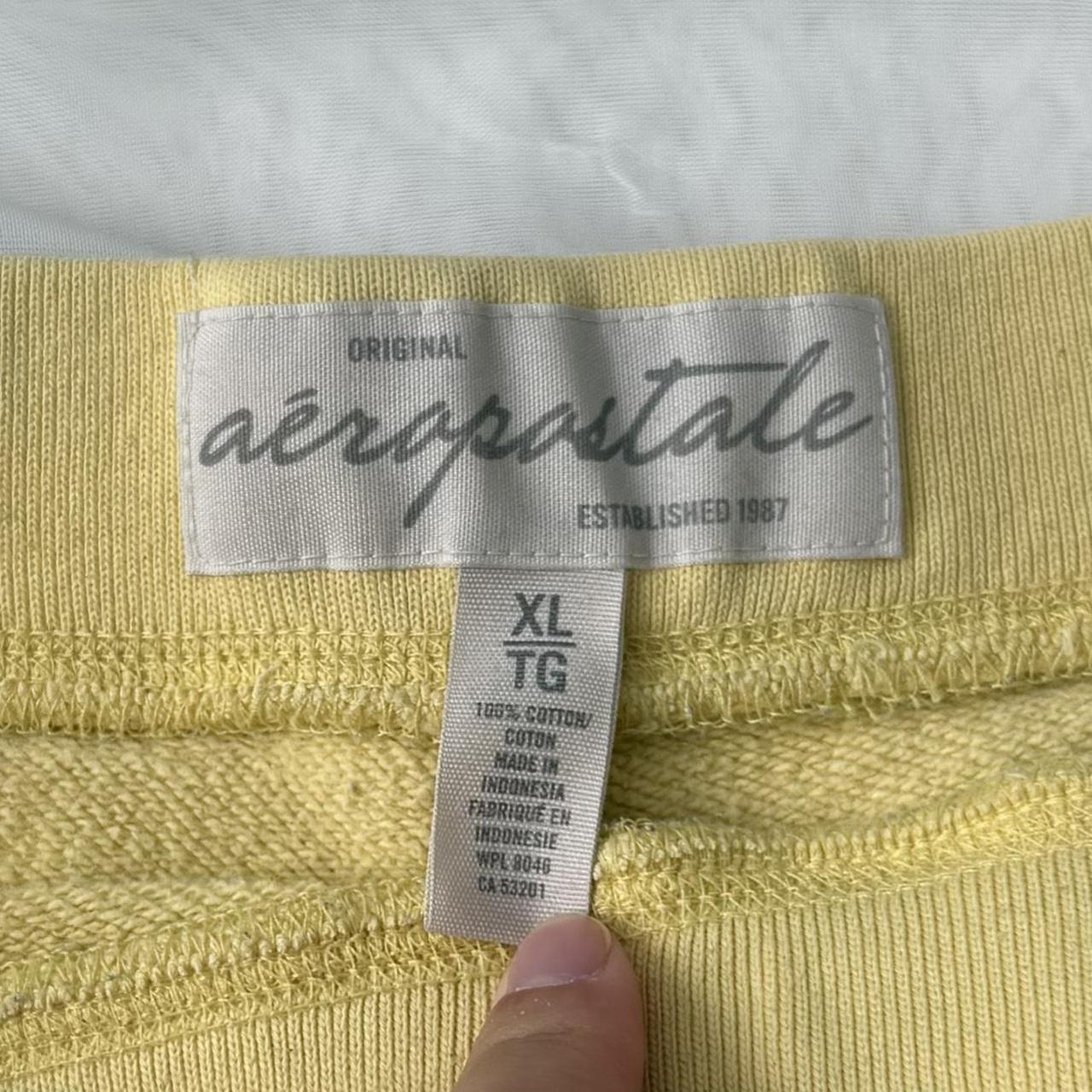 Aeropostale cutoff yellow shorts (XL)