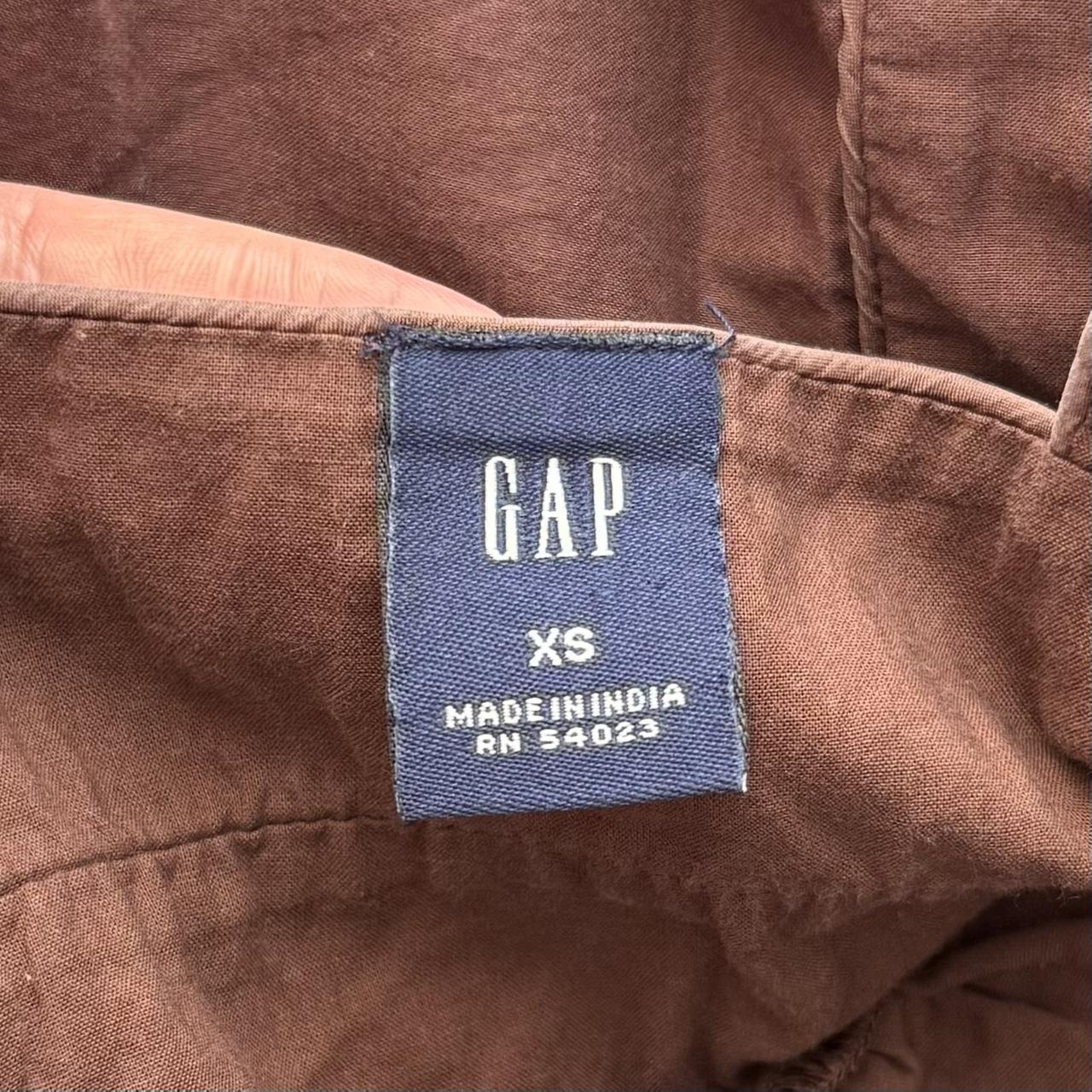 GAP brown babydoll tank top (XS)
