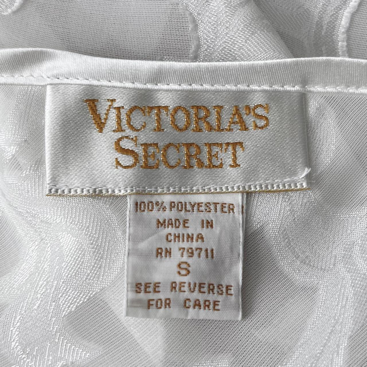 Victoria’s Secret white chiffon bodysuit (S)