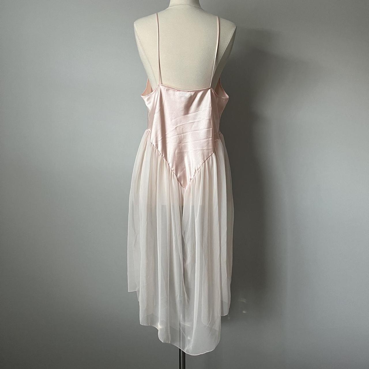 Pollinaise ballet chiffon slip dress (L)