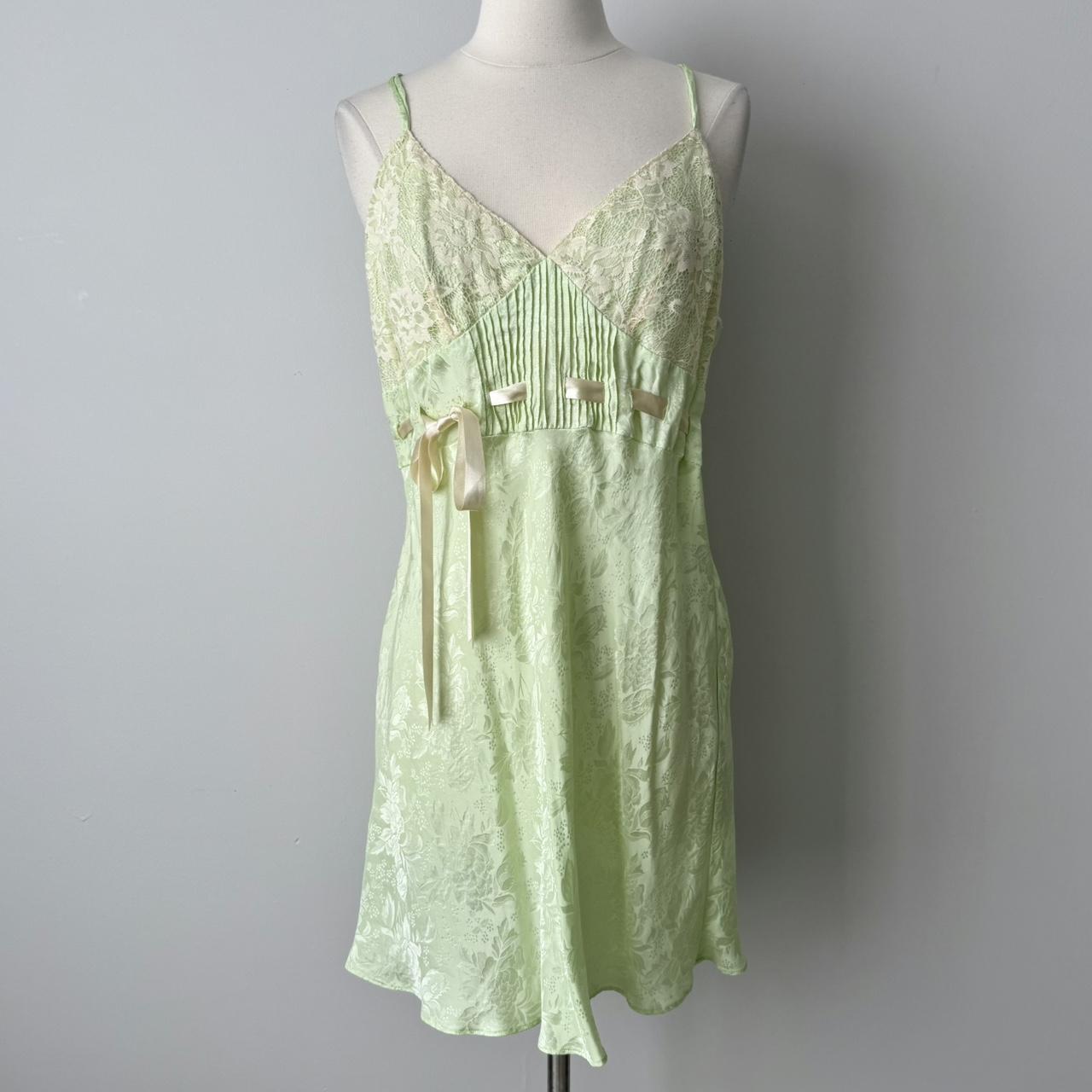 Hillard & Hanson silk slip dress (L)