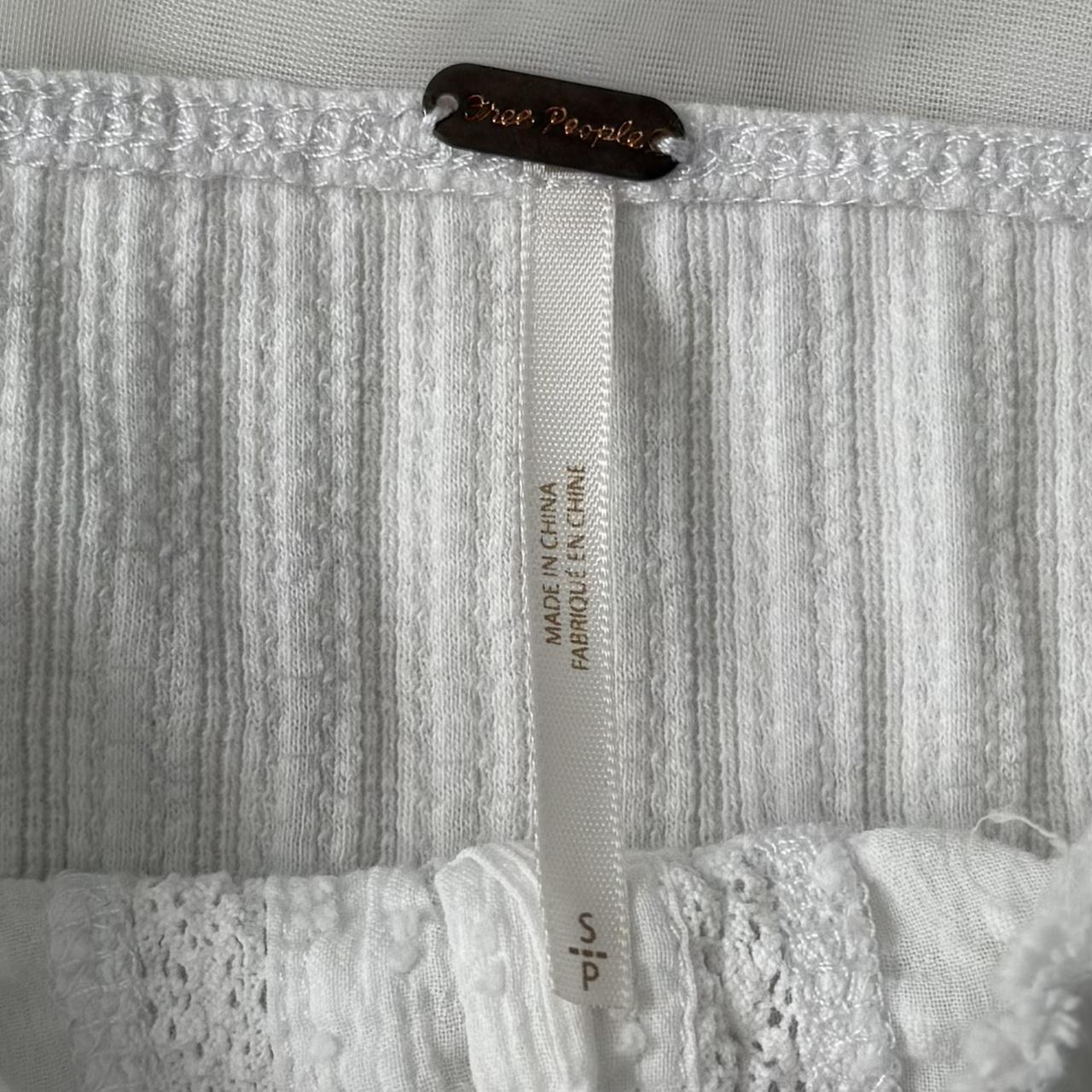 Free People ribbed milkmaid long sleeve (S)