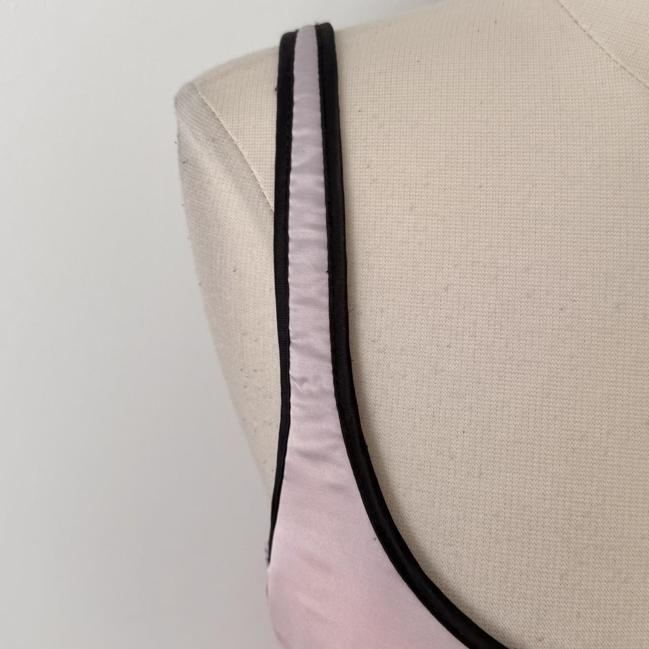 Victoria’s Secret pink satin slip dress (36C)