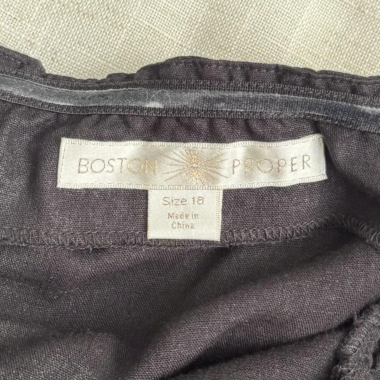 Boston Proper ruffle tiered halter top (18)