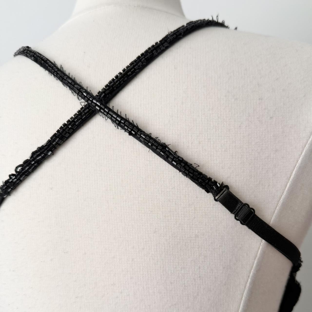 Caché silk floral beaded dress (XS)