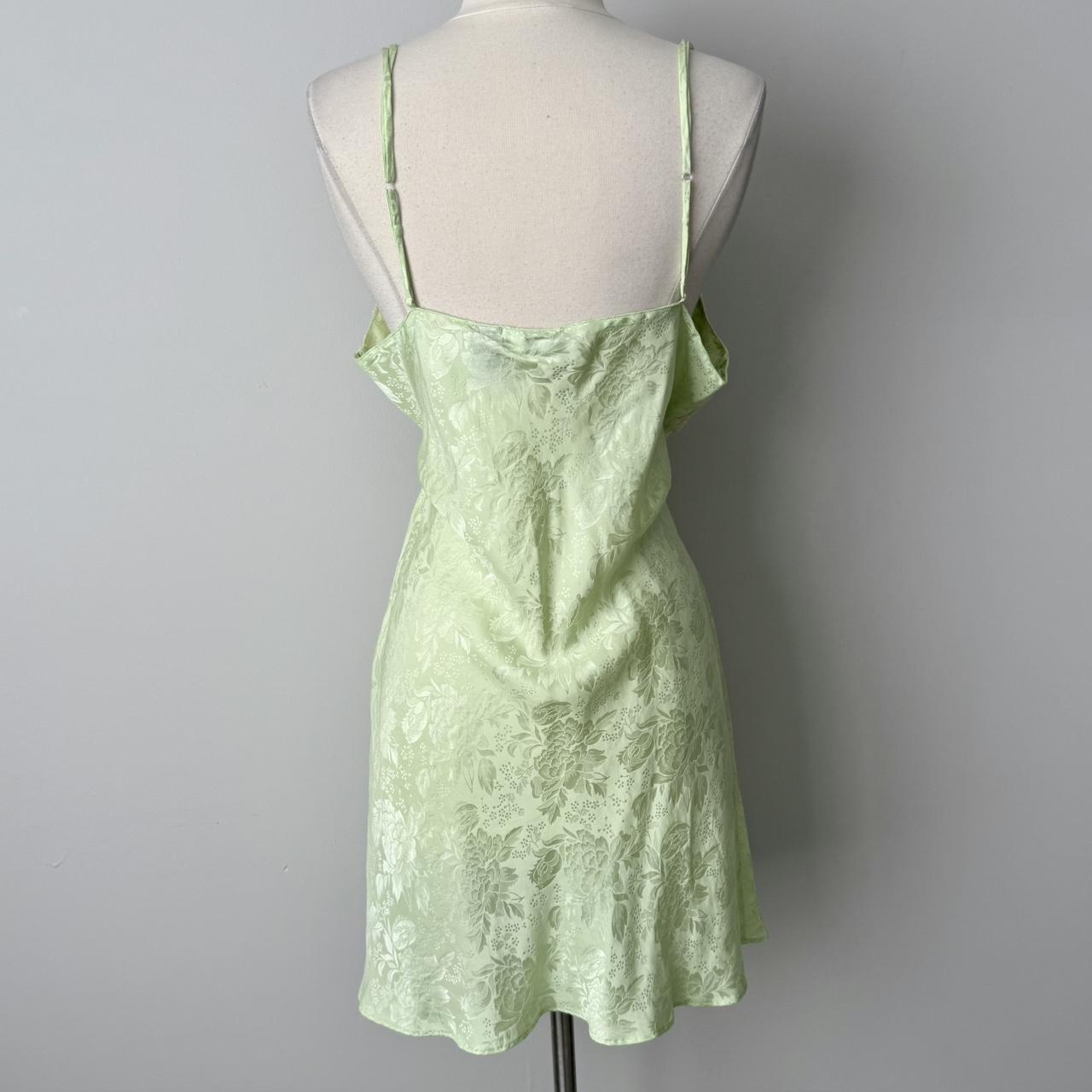 Hillard & Hanson silk slip dress (L)