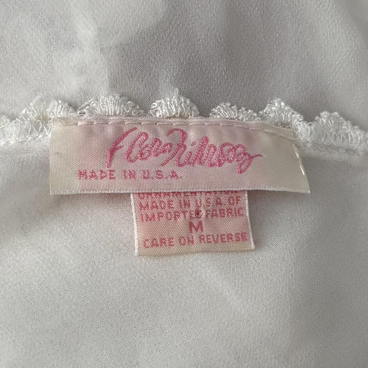 Flora Nikrooz satin chiffon slip dress (M)