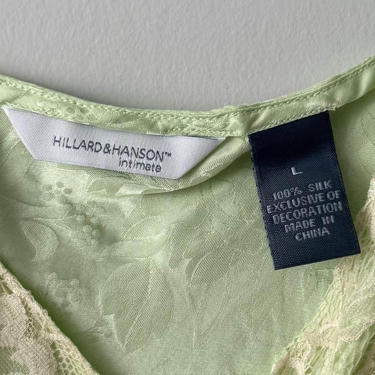 Hillard & Hanson silk slip dress (L)