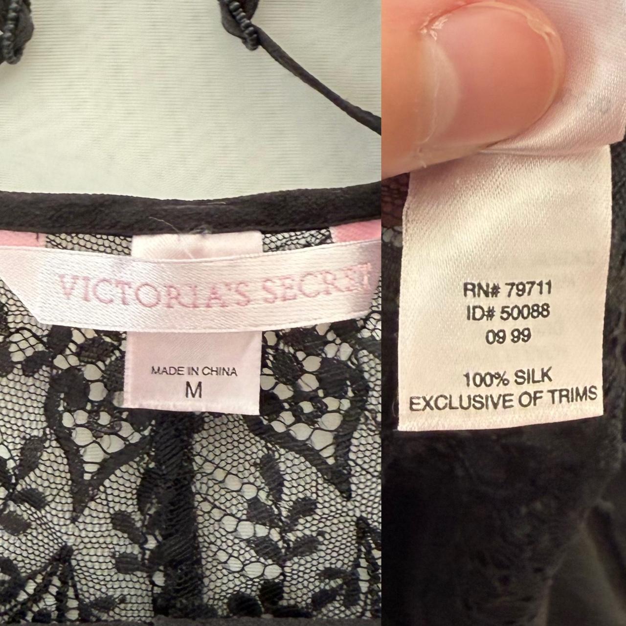 Victoria’s Secret silk lace bodysuit (M)